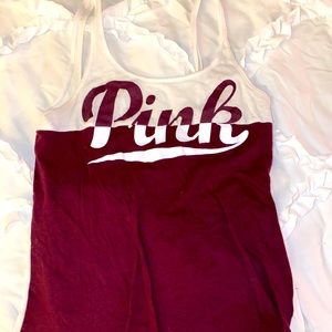Pink Victoria secret tank top